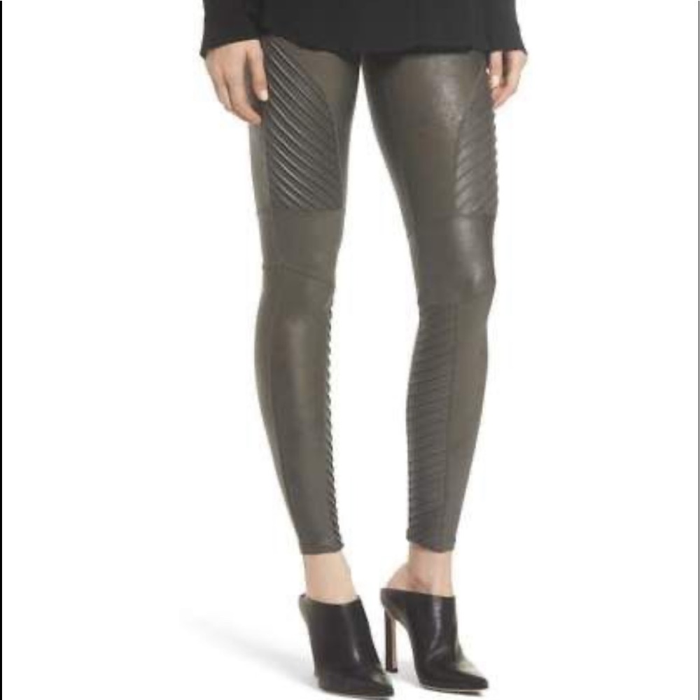 Silver moto spanx